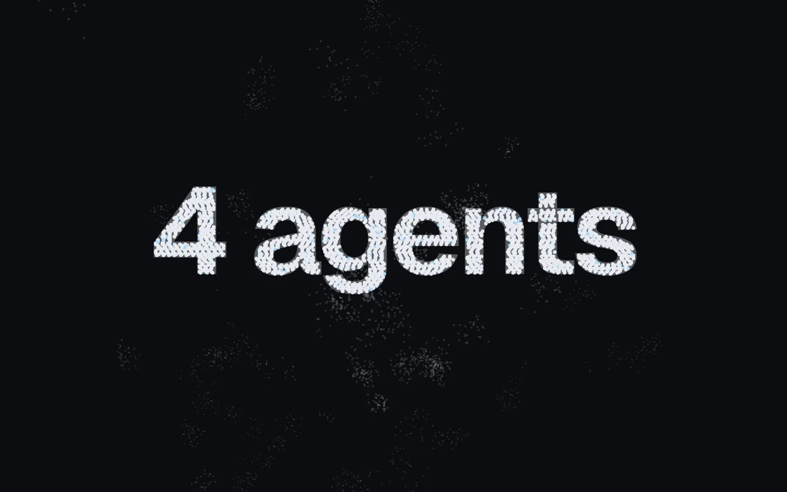 ‘4 agents’ drawn in the points of my sentences about Enterprise AI Due Diligence Agent